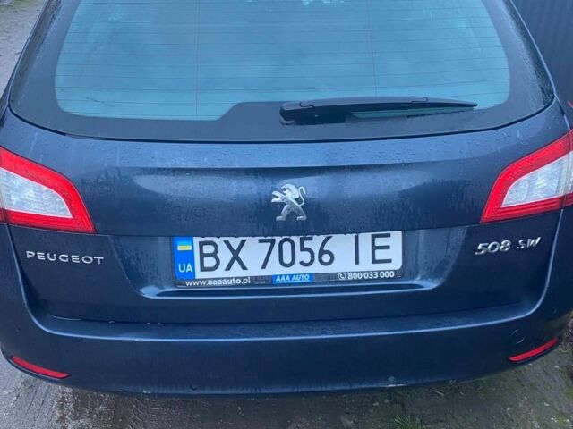 Синий Пежо 508, объемом двигателя 1.4 л и пробегом 200 тыс. км за 8500 $, фото 3 на Automoto.ua