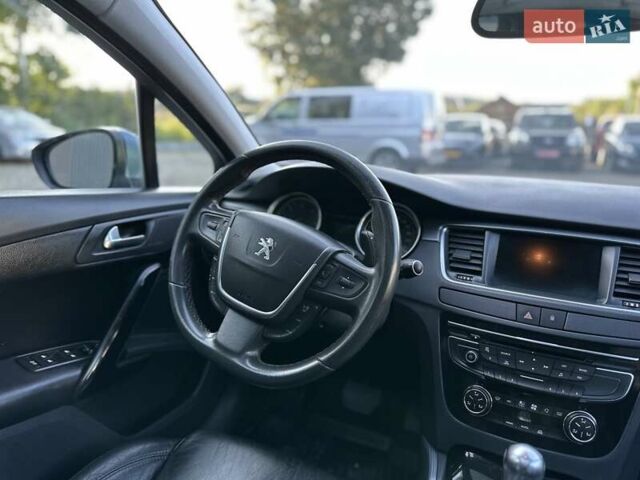 Синий Пежо 508, объемом двигателя 1.56 л и пробегом 210 тыс. км за 7900 $, фото 14 на Automoto.ua