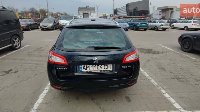 Синій Пежо 508, об'ємом двигуна 1.6 л та пробігом 317 тис. км за 7500 $, фото 5 на Automoto.ua