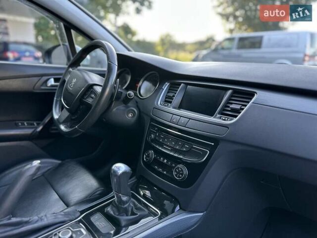 Синий Пежо 508, объемом двигателя 1.56 л и пробегом 210 тыс. км за 7900 $, фото 12 на Automoto.ua