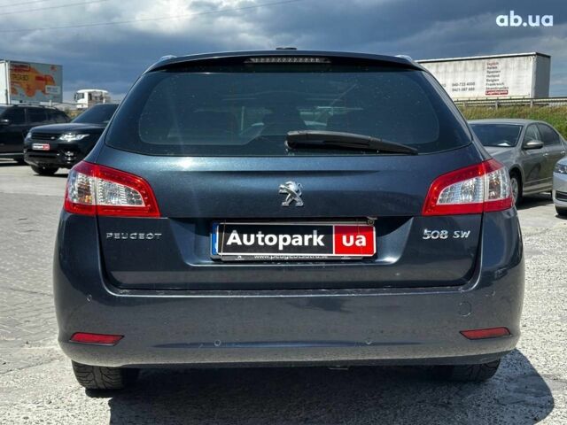Синий Пежо 508, объемом двигателя 1.6 л и пробегом 196 тыс. км за 7990 $, фото 6 на Automoto.ua