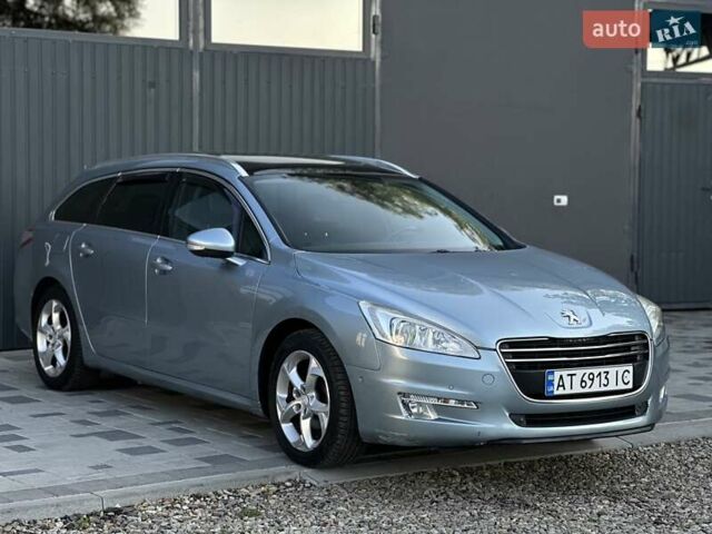 Синий Пежо 508, объемом двигателя 1.56 л и пробегом 210 тыс. км за 7900 $, фото 1 на Automoto.ua
