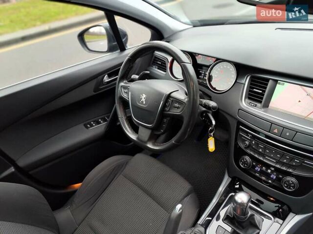 Синий Пежо 508, объемом двигателя 1.6 л и пробегом 266 тыс. км за 6990 $, фото 35 на Automoto.ua