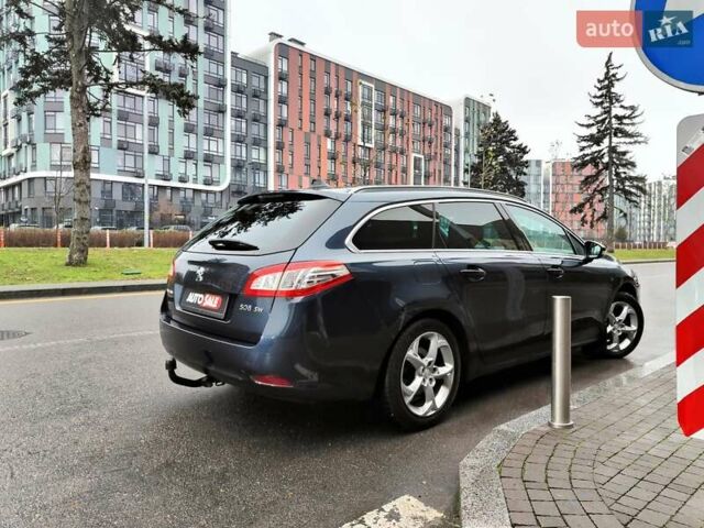 Синий Пежо 508, объемом двигателя 1.6 л и пробегом 266 тыс. км за 6990 $, фото 23 на Automoto.ua