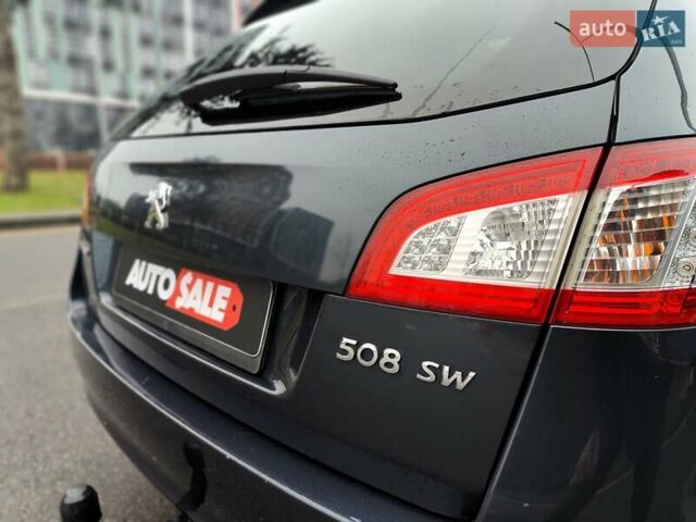 Синий Пежо 508, объемом двигателя 1.6 л и пробегом 266 тыс. км за 6990 $, фото 16 на Automoto.ua