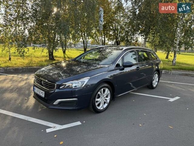 Синій Пежо 508, об'ємом двигуна 2 л та пробігом 241 тис. км за 12100 $, фото 16 на Automoto.ua