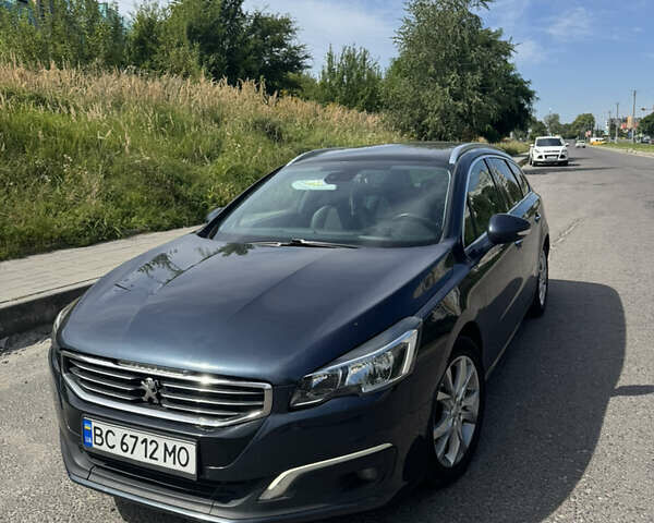 Пежо 508 2016 в Турке на Automoto.ua Синий Пежо 508, объемом двигателя 1.56 л и пробегом 271 тыс. км за 10999 $, фото 16 на Automoto.ua