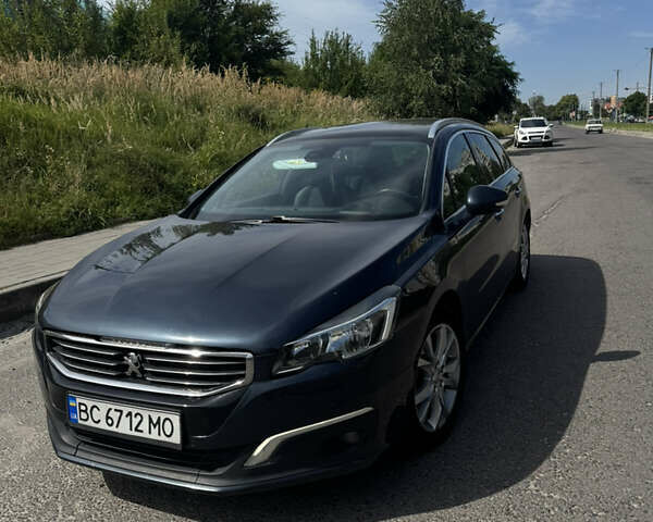 Пежо 508 2016 в Турке на Automoto.ua Синий Пежо 508, объемом двигателя 1.56 л и пробегом 271 тыс. км за 10999 $, фото 15 на Automoto.ua