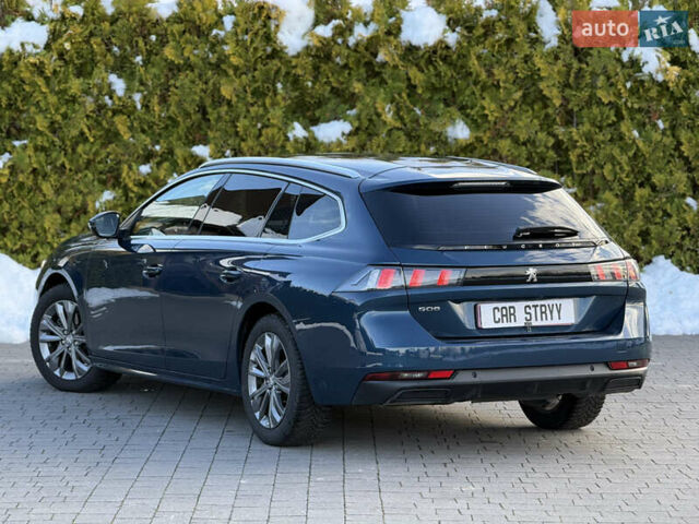 Синий Пежо 508, объемом двигателя 1.5 л и пробегом 155 тыс. км за 15700 $, фото 3 на Automoto.ua