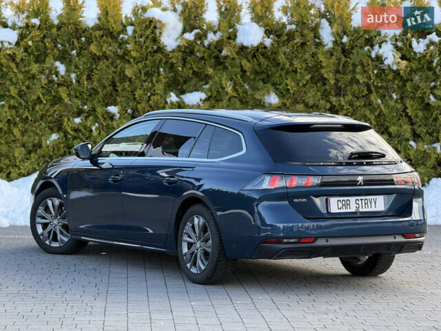 Синий Пежо 508, объемом двигателя 1.5 л и пробегом 155 тыс. км за 15700 $, фото 19 на Automoto.ua