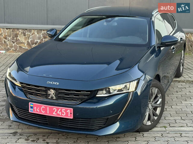 Синий Пежо 508, объемом двигателя 1.5 л и пробегом 152 тыс. км за 16000 $, фото 3 на Automoto.ua