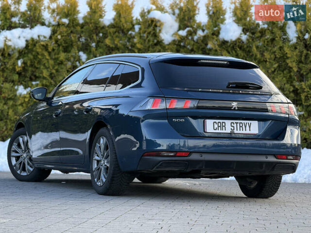 Синий Пежо 508, объемом двигателя 1.5 л и пробегом 155 тыс. км за 15700 $, фото 18 на Automoto.ua