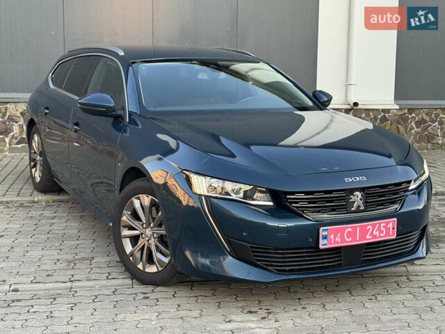Синий Пежо 508, объемом двигателя 1.5 л и пробегом 152 тыс. км за 16000 $, фото 5 на Automoto.ua