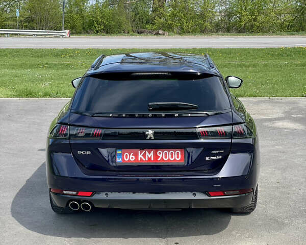 Синий Пежо 508, объемом двигателя 2 л и пробегом 200 тыс. км за 26500 $, фото 4 на Automoto.ua