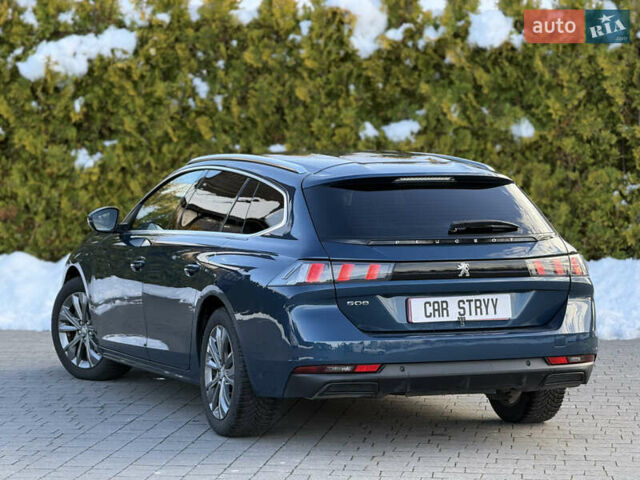 Синий Пежо 508, объемом двигателя 1.5 л и пробегом 155 тыс. км за 15700 $, фото 16 на Automoto.ua