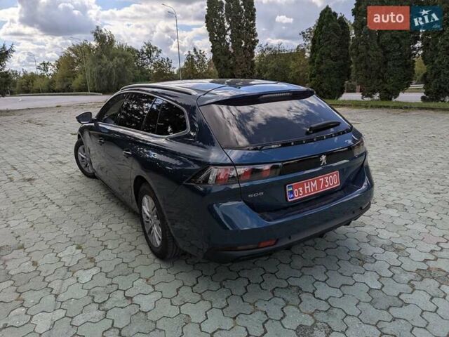 Синий Пежо 508, объемом двигателя 1.5 л и пробегом 156 тыс. км за 17700 $, фото 14 на Automoto.ua