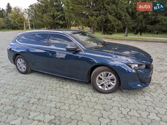 Синий Пежо 508, объемом двигателя 1.5 л и пробегом 156 тыс. км за 17700 $, фото 5 на Automoto.ua