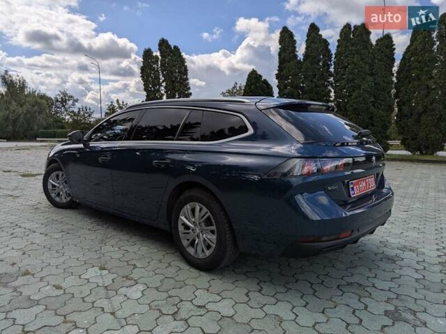 Синий Пежо 508, объемом двигателя 1.5 л и пробегом 156 тыс. км за 17700 $, фото 15 на Automoto.ua