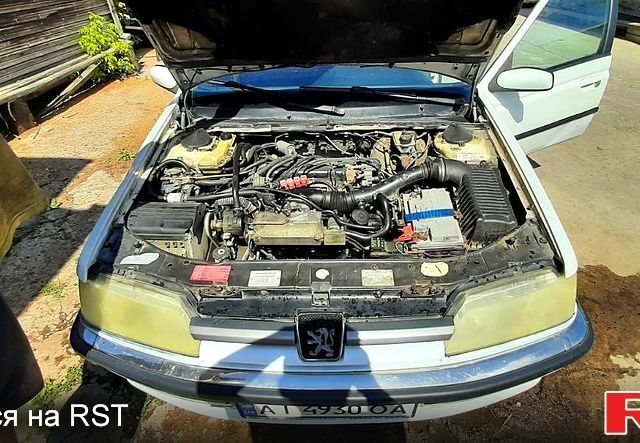 Белый Пежо 605, объемом двигателя 2 л и пробегом 100 тыс. км за 1300 $, фото 3 на Automoto.ua