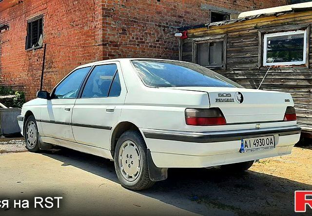Белый Пежо 605, объемом двигателя 2 л и пробегом 100 тыс. км за 1300 $, фото 1 на Automoto.ua