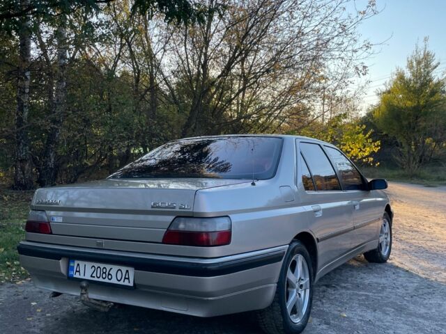 Бежевий Пежо 605, об'ємом двигуна 2 л та пробігом 330 тис. км за 2850 $, фото 5 на Automoto.ua