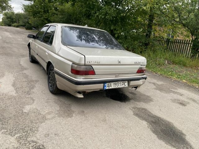 Бежевый Пежо 605, объемом двигателя 2 л и пробегом 200 тыс. км за 486 $, фото 5 на Automoto.ua
