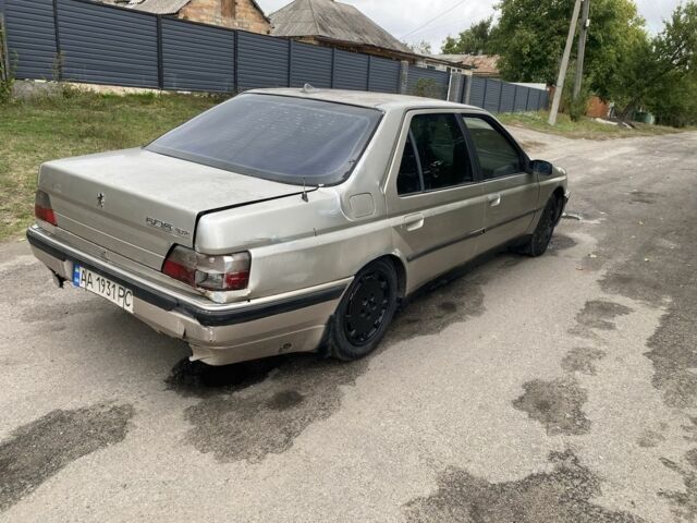 Бежевый Пежо 605, объемом двигателя 2 л и пробегом 200 тыс. км за 486 $, фото 2 на Automoto.ua