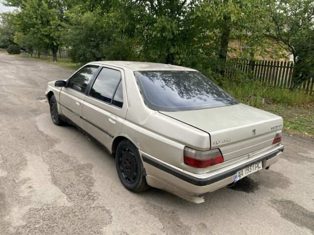 Бежевый Пежо 605, объемом двигателя 2 л и пробегом 200 тыс. км за 486 $, фото 1 на Automoto.ua