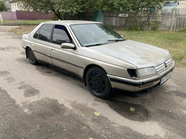 Бежевый Пежо 605, объемом двигателя 2 л и пробегом 200 тыс. км за 486 $, фото 3 на Automoto.ua