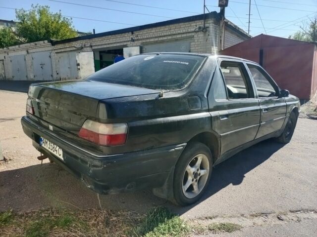Черный Пежо 605, объемом двигателя 2 л и пробегом 350 тыс. км за 291 $, фото 1 на Automoto.ua