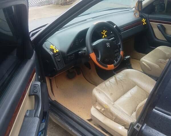 Черный Пежо 605, объемом двигателя 3 л и пробегом 650 тыс. км за 2000 $, фото 11 на Automoto.ua