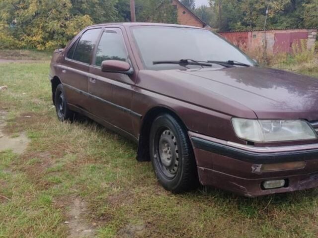 Красный Пежо 605, объемом двигателя 2 л и пробегом 300 тыс. км за 1000 $, фото 1 на Automoto.ua