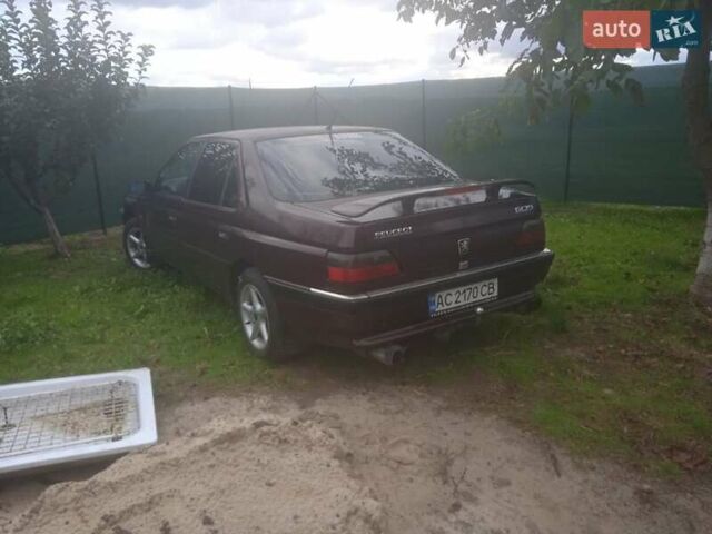 Червоний Пежо 605, об'ємом двигуна 2 л та пробігом 200 тис. км за 1300 $, фото 4 на Automoto.ua