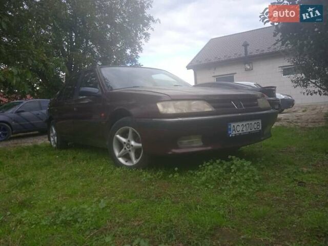 Червоний Пежо 605, об'ємом двигуна 2 л та пробігом 200 тис. км за 1300 $, фото 6 на Automoto.ua