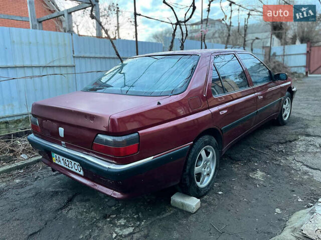 Красный Пежо 605, объемом двигателя 2 л и пробегом 190 тыс. км за 2000 $, фото 1 на Automoto.ua
