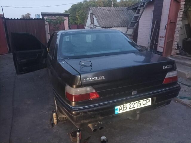 Серый Пежо 605, объемом двигателя 3 л и пробегом 1000 тыс. км за 1900 $, фото 2 на Automoto.ua