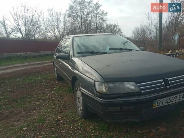 Серый Пежо 605, объемом двигателя 2 л и пробегом 180 тыс. км за 1000 $, фото 3 на Automoto.ua