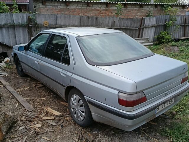 Серый Пежо 605, объемом двигателя 3 л и пробегом 302 тыс. км за 1100 $, фото 1 на Automoto.ua