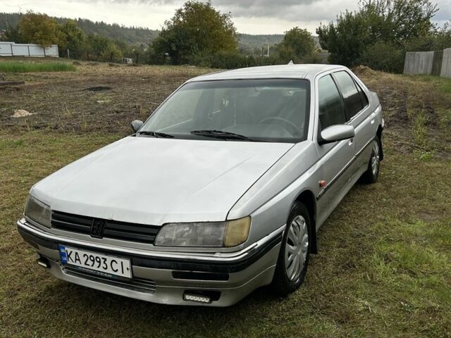 Серый Пежо 605, объемом двигателя 2 л и пробегом 362 тыс. км за 845 $, фото 1 на Automoto.ua