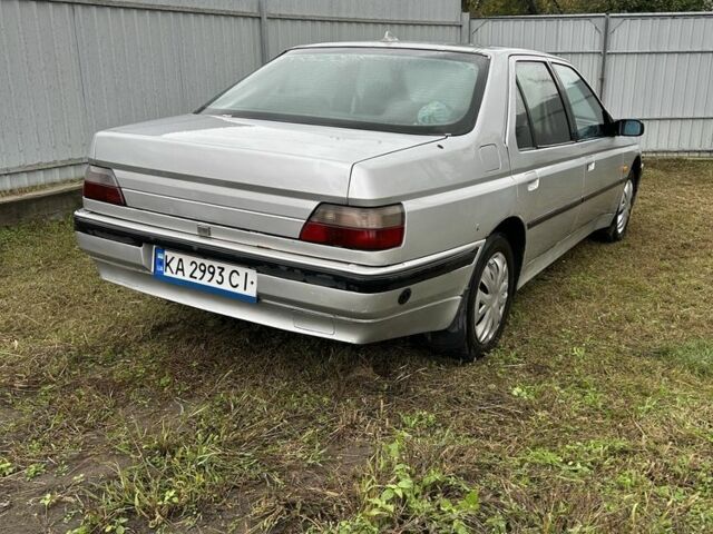 Серый Пежо 605, объемом двигателя 2 л и пробегом 362 тыс. км за 845 $, фото 3 на Automoto.ua
