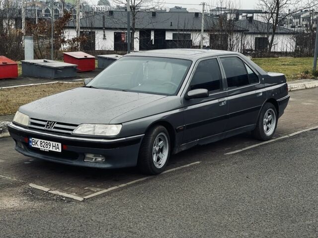 Серый Пежо 605, объемом двигателя 2 л и пробегом 211 тыс. км за 1500 $, фото 10 на Automoto.ua