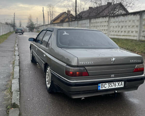 Серый Пежо 605, объемом двигателя 2 л и пробегом 300 тыс. км за 1450 $, фото 3 на Automoto.ua