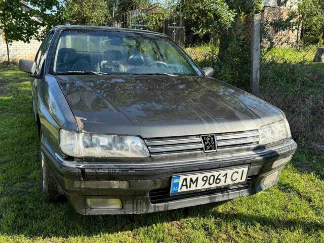 Сірий Пежо 605, об'ємом двигуна 3 л та пробігом 340 тис. км за 710 $, фото 1 на Automoto.ua