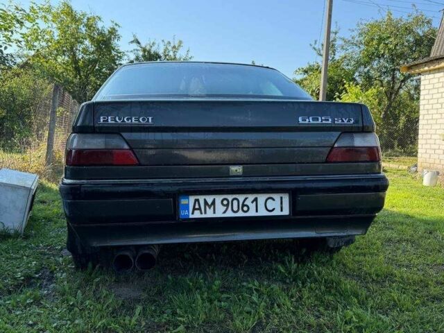 Сірий Пежо 605, об'ємом двигуна 3 л та пробігом 340 тис. км за 710 $, фото 6 на Automoto.ua
