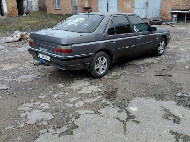Сірий Пежо 605, об'ємом двигуна 2 л та пробігом 350 тис. км за 750 $, фото 3 на Automoto.ua
