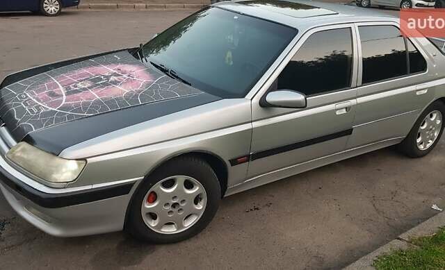 Серый Пежо 605, объемом двигателя 3 л и пробегом 313 тыс. км за 3300 $, фото 1 на Automoto.ua