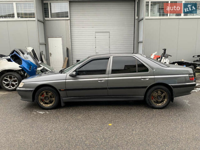 Серый Пежо 605, объемом двигателя 3 л и пробегом 321 тыс. км за 3000 $, фото 1 на Automoto.ua