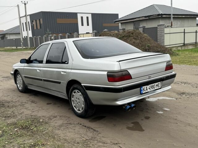 Серый Пежо 605, объемом двигателя 3 л и пробегом 250 тыс. км за 1400 $, фото 5 на Automoto.ua