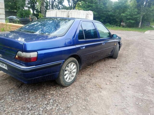 Синий Пежо 605, объемом двигателя 2 л и пробегом 500 тыс. км за 1100 $, фото 3 на Automoto.ua