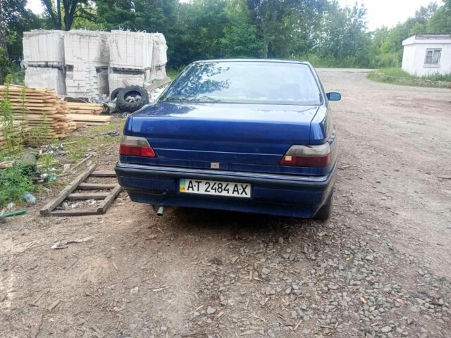 Синий Пежо 605, объемом двигателя 2 л и пробегом 500 тыс. км за 1100 $, фото 1 на Automoto.ua